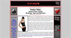 Desktop Screenshot of poker-vibe.com